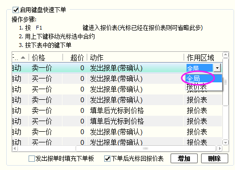 价格类型设置